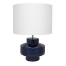 Mornington Peninsula White & Navy Table Lamp