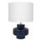 Mornington Peninsula White & Navy Table Lamp