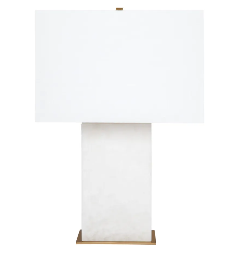Luxury Paradise White Table Lamp