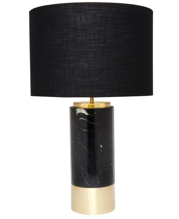 Luxurious Marble Black Table Lamp