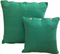 Resort Premium Solid Leaf Green Cushion Cover
