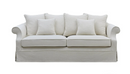 Whitsunday 3 Seater Sofa Slip Cover Ivory