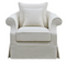 Whitsunday Arm Chair Slip Cover Ivory