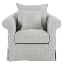 Whitsunday Arm Chair Cloud9 Stripe