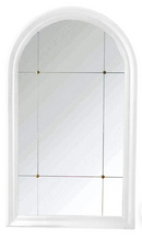 Hamptons White Elegant Arch Mirror