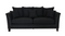 New York 3 Seater Sofa Dark Charcoal