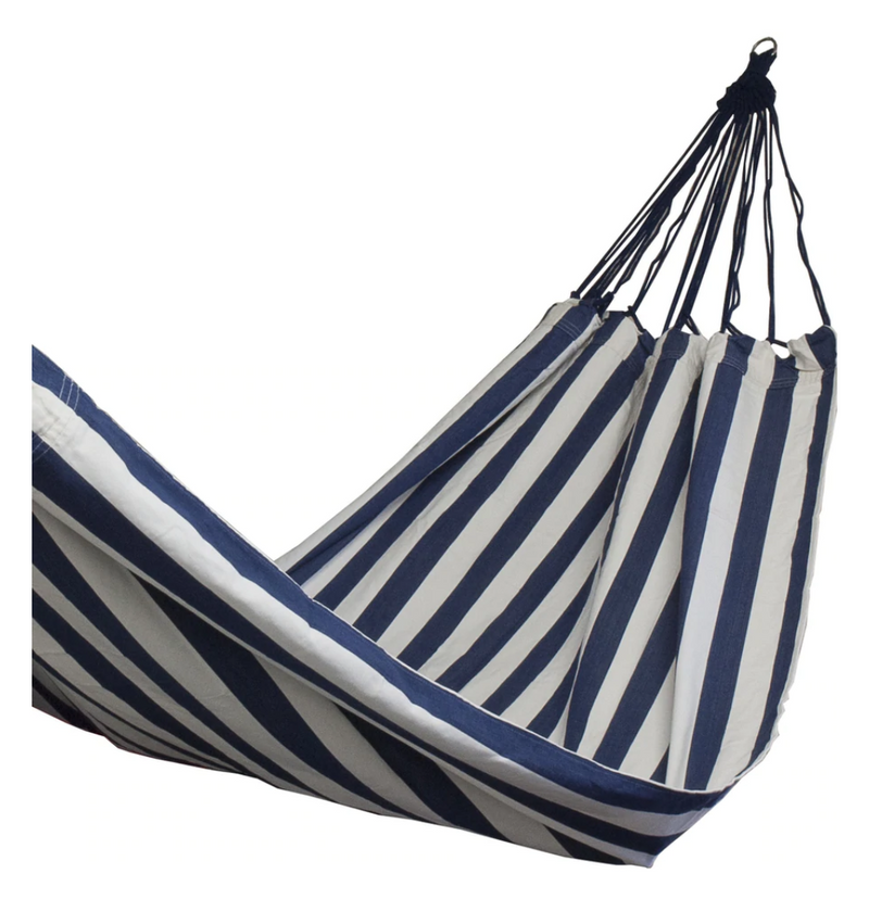 Hammock in Classic Blue White Stripe