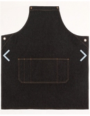 East Denim Cross Back Bib Apron