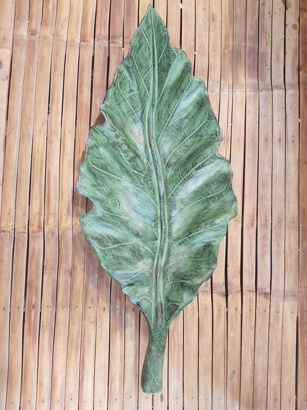 Balinese Coconut Leaf Bowl Green 75cm