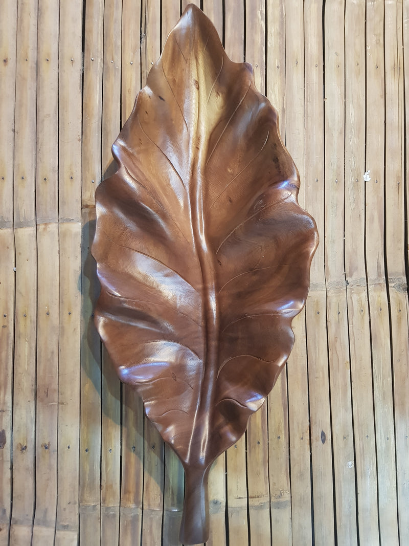 Balinese Coconut Leaf Bowl Natural 75cm