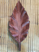 Balinese Coconut Leaf Bowl Red 75cm