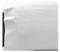 Satin Stripe Flat Sheets or Pillowcases - White