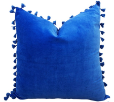 Velvet Cushion Covers with Tassels