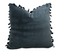 Velvet Charcoal Cushion Cover with Tassals 50x50cm