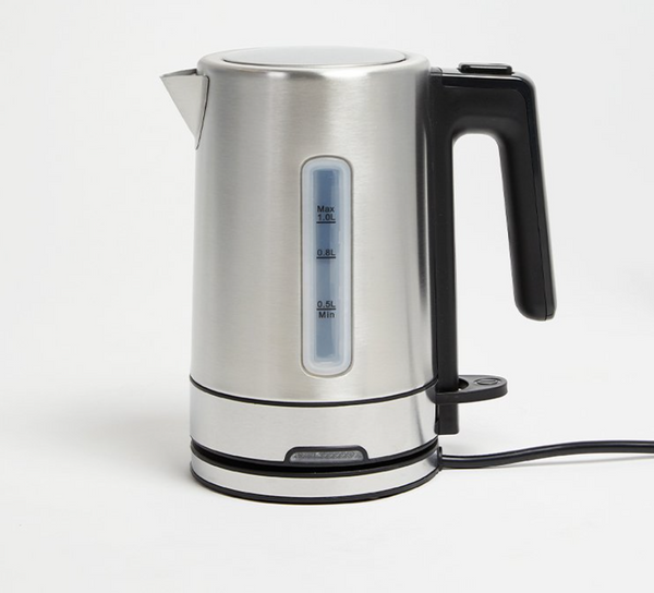 Nero Select Brushed Stainless Steel Kettle 1L