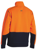 Hi Vis Fleece 1/4 Zip Pullover For Men