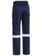 Navy Taped Industrial Cargo Pants For Men