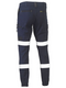 Flx & Move™ Navy Taped Cargo Pants For Men