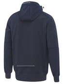 Work Fleece Hoodie With Zip-Front For Men