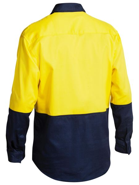 Hi Vis Closed Front Drill Shirt For Men