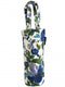 Garden Indigo Green Wine Bottle Bag Single