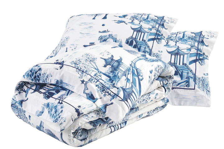 Willow Tailored Duvet Cover Set