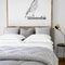 Classique Grey Tailored Duvet Cover Set