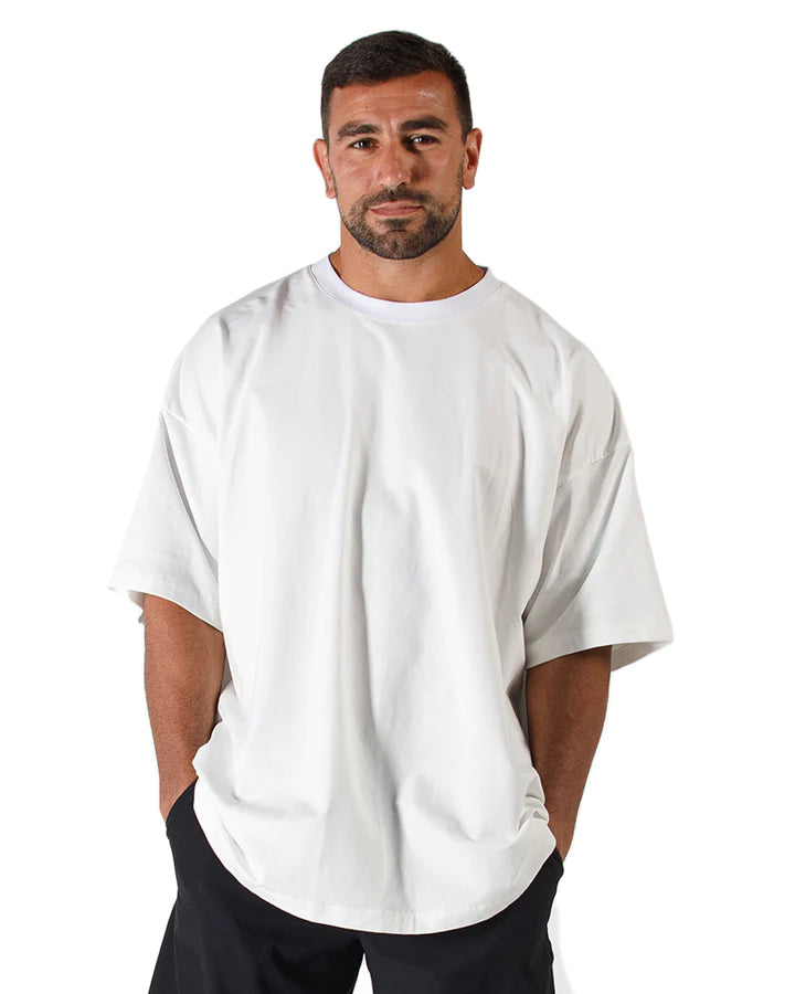 Luxe Oversized Tee Arctic