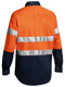 Taped Hi Vis Half Closed Front Shirt For Men