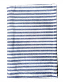 Cotton Napkin Navy White Stripe