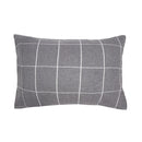 Acton Flannelette Quilt Cover Set - Grey