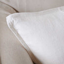 Luca Linen Cushion - White