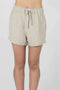 The Linen Shorts - Natural