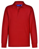 Kids Traditional Polo Tee- Long Sleeve