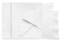Siena Flat Sheet Set - White