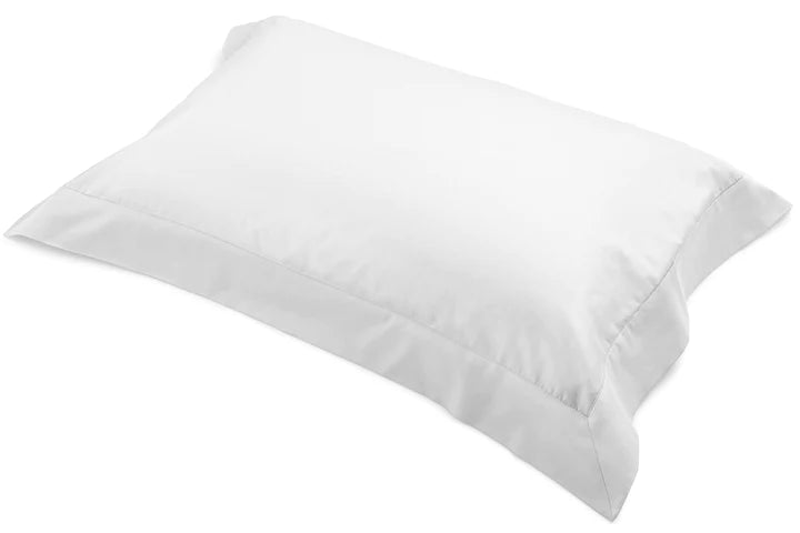 Resort White Bordered Pillowcases