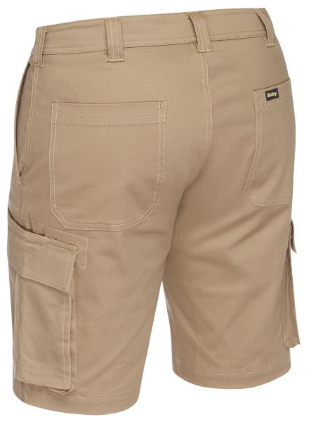 Cotton Drill Cargo Shorts For Men