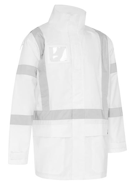 X Taped Rain Jacket For Men