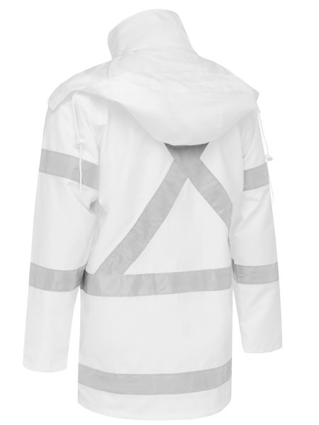 X Taped Rain Jacket For Men