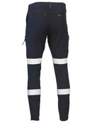 Flx & Move™ Taped Denim Cargo Cuffed Pants For Men