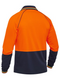 Men's Dual Tone Hi Vis Long Sleeve Polo