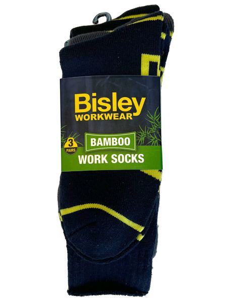 Bamboo Work Socks (3X Pack)