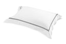 King Classique Tailored Pillowcases - Ebony