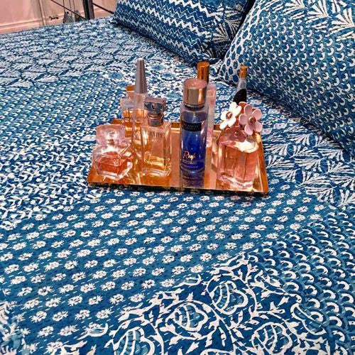 Kantha Quilt Indigo Patchwork