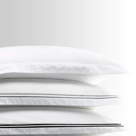 King Classique Tailored Pillowcases - White