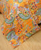 Kantha Quilt Paisley Orange