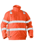 Taped Hi Vis Bomber Jacket For Men