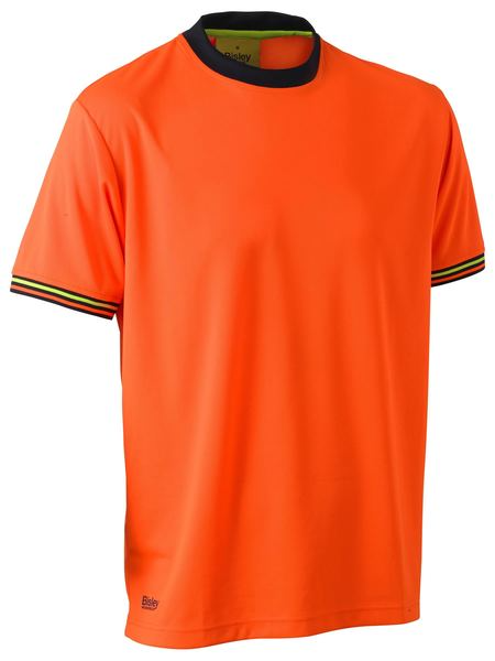 Mens Hi Vis Polyester Mesh T-shirt