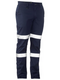 Taped Navy Biomotion Recycled Pant For Men