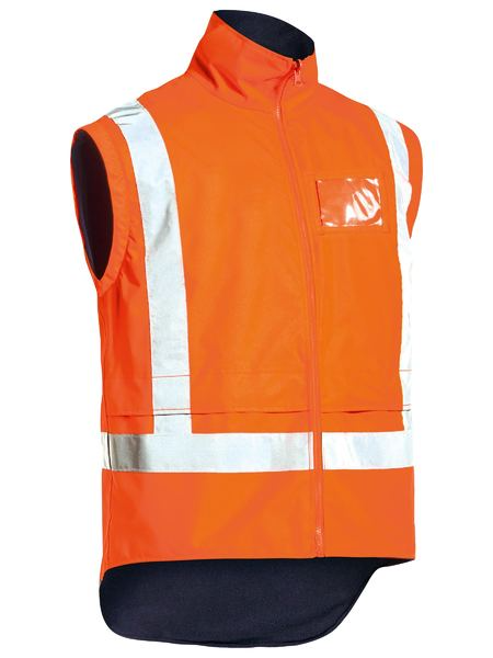 Orange Taped 5 in 1 Rain Jacket For Men